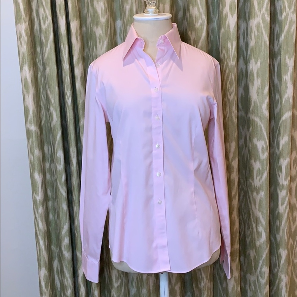 Pink Brook’s Brothers No Iron Dress Shirt